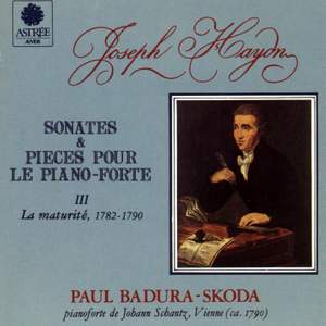 Haydn: Sonates & pièce pour le piano-forte, Vol. 3
