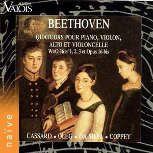 Beethoven: Quatuors pour piano, violon, alto et violoncelle