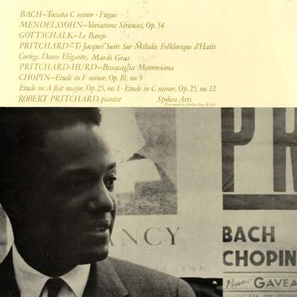 Robert Pritchard, Pianist