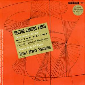Campos Parsi: Divertimento del Sur and Sonata in G for Piano