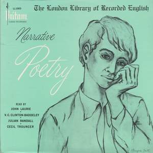 Book III: Narrative Poetry (The London Library of Recorded English)