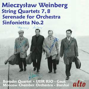Weinberg: String Quartets Nos. 7 & 8