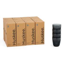12x 8oz HuskeeRenew Cup 4-pack - Smoke