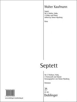 Kaufmann, W: Septett