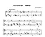 David Gaudreau: Chanson de l'enfant Product Image