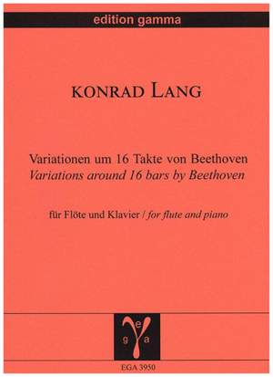 Konrad Lang: Variationen um 16 Takte von Beethoven