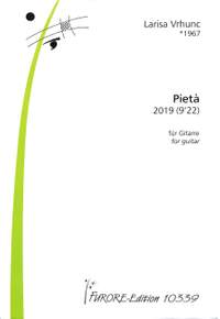 Larisa Vrhunc: Pieta for Guitar Solo