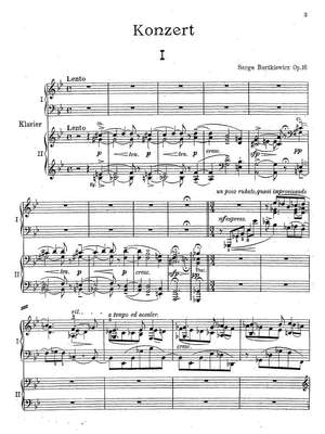 Bortkiewicz, Serge: Piano Concerto in B-flat Op. 16