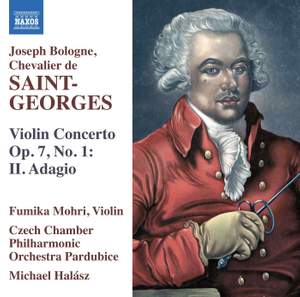 Saint-Georges: Violin Concerto, Op. 7 No. 1: II. Adagio