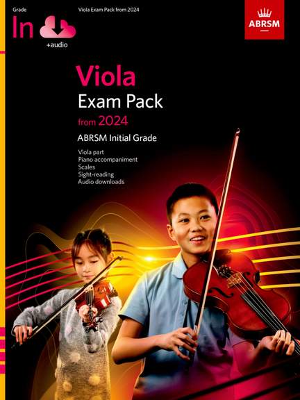 ABRSM: Viola Exam Pack from 2024, Initial Grade