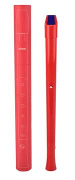pCorder Red Plastic Recorder Product Image