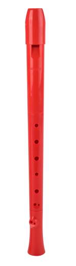 pCorder Red Plastic Recorder Product Image
