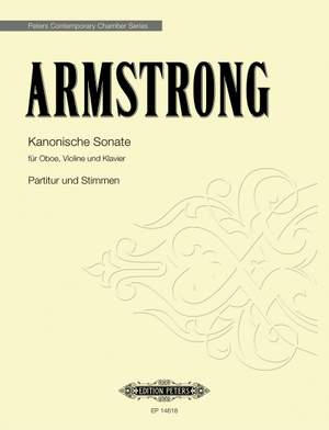 Armstrong, Kit: Kanonische Sonate (oboe, violin & piano)