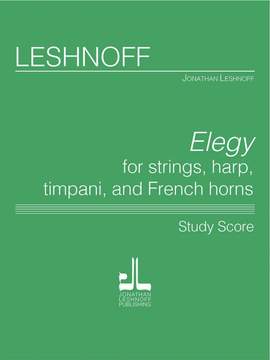 Leshnoff, J: Elegy