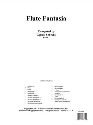 Sebesky, G: Flute Fantasia