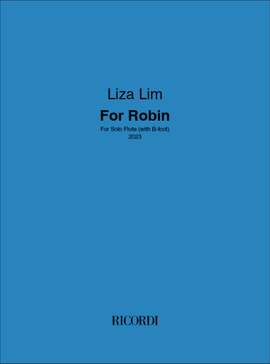 Liza Lim: For Robin