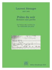 Laurent Menager: Prière du soir