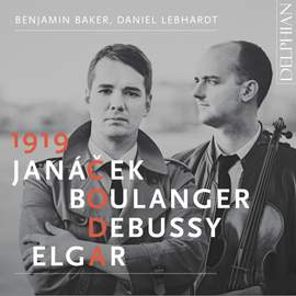 1919 Coda Janacek, Boulanger, Debussy, Elgar