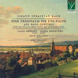 Johann Sebastian Bach: Four Triosonatas for Two Flutes and Basso Continuo