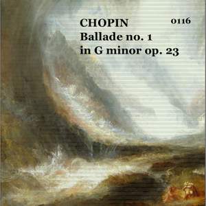 Chopin Ballade no 1 in G minor op 23