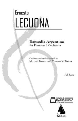 Ernesto Lecuona: Rapsodia Argentina