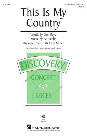 Al Jacobs: This Is My Country