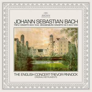 Bach, J.S.: Concerto for Flute, Violin, Harpsichord, and