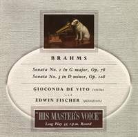 Brahms: Violin Sonatas 1 & 3