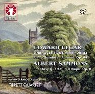Elgar: String Quartet & Piano Quintet, Sammons: Phantasy Quartet