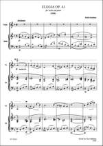 Keith Goodman: Elegia op.43, for Violin and Piano Product Image