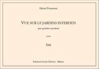 Henri Pousseur: Vue Sur Les Jardins Interdits