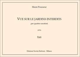 Henri Pousseur: Vue Sur Les Jardins Interdits