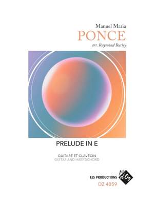 Manuel Maria Ponce: Prelude in E