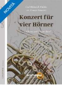 Carl Heinrich Hubler: Konzert fur vier horner