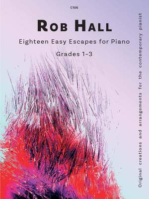 Rob Hall: Eighteen Easy Escapes for Piano