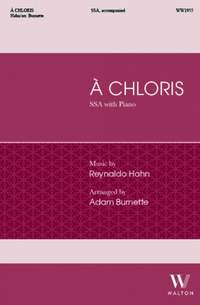 Reynaldo Hahn: A Chloris