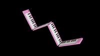Carry-On 88 Key Folding Piano - Pink