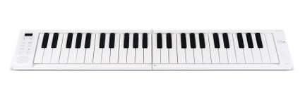 Carry-On 49 Key Touch Sensitive Folding Piano - White