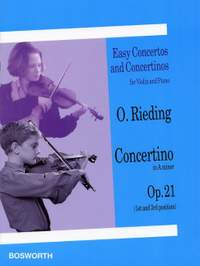 Rieding, O: Concertino in A minor Op. 21