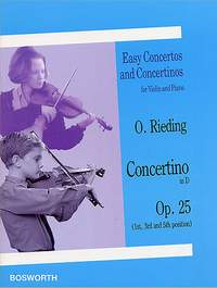 Rieding, O: Concertino in D Op. 25