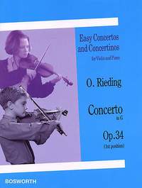 Rieding, O: Concerto in G Op. 34