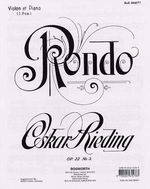 Rieding, O: Rondo Op. 22 No. 3