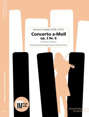 Vivaldi, A: Concerto a-Moll op. 3/6