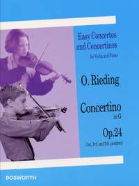 Rieding, O: Concertino in G Op. 24