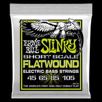 Ernie Ball: Cobalt Regular Slinky Bass Flatwound - Short Scale