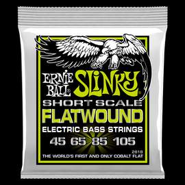 Ernie Ball: Cobalt Regular Slinky Bass Flatwound - Short Scale