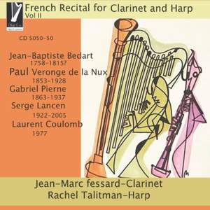 French Recital For Clarinet and Harp, Vol Ii