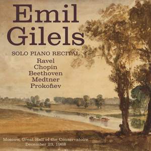 Solo Piano Recital. December 23, 1968 (Live)
