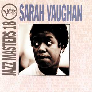 Verve Jazz Masters 18: Sarah Vaughan