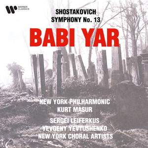 Shostakovich: Symphony No. 13, Op. 113 'Babi Yar'